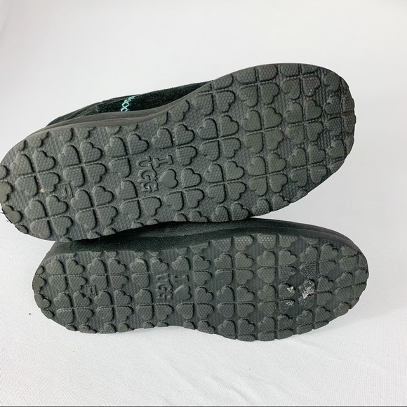 UGG Australia I love Ugg Black Hearts Studded Boot - Picture 6 of 6